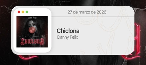 UMUSICA's tweet image. Aquí te dejamos TU DOSIS DE MUSICA nueva!! Lo mejor del Regional Mexicano, solo para ti!💃🔥

#LaArrolladoraBandaElLimónDeReneCamacho - 'Morena' 
#AdrielFavela, #LOW - 'RoOcCOna' 
#DannyFelix - 'Chiclona' 
#AlexFernández - 'Disculpe Usted' 

Déjanos en los comentarios, cuáles