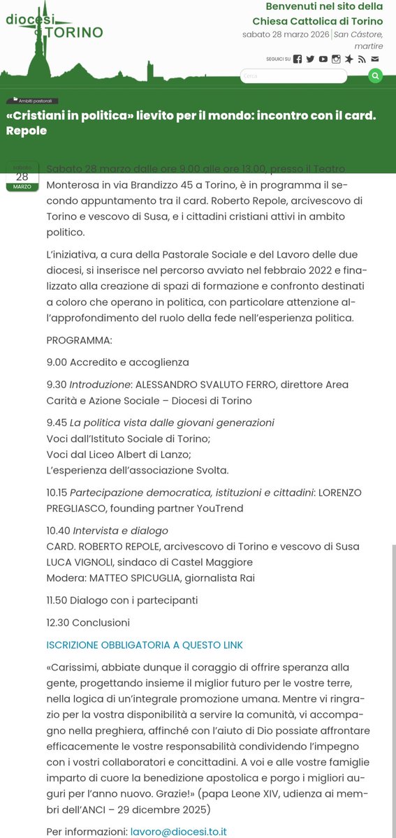 Popolo della Famiglia Torino e Provincia tweet media