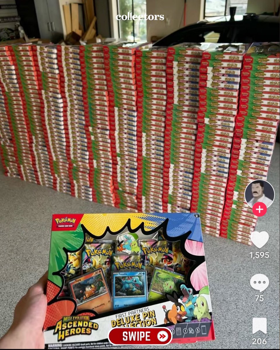CollectorsClubX's tweet image. BOTTERS: Are They Ruining The Hobby? What Are They Doing with All the Boxes? Would YOU Buy from a BOTTER? We’d really like to know your thoughts because these guys are hoarding product and not sure what they are doing with it….#bots #pokemoncards #sealedproduct