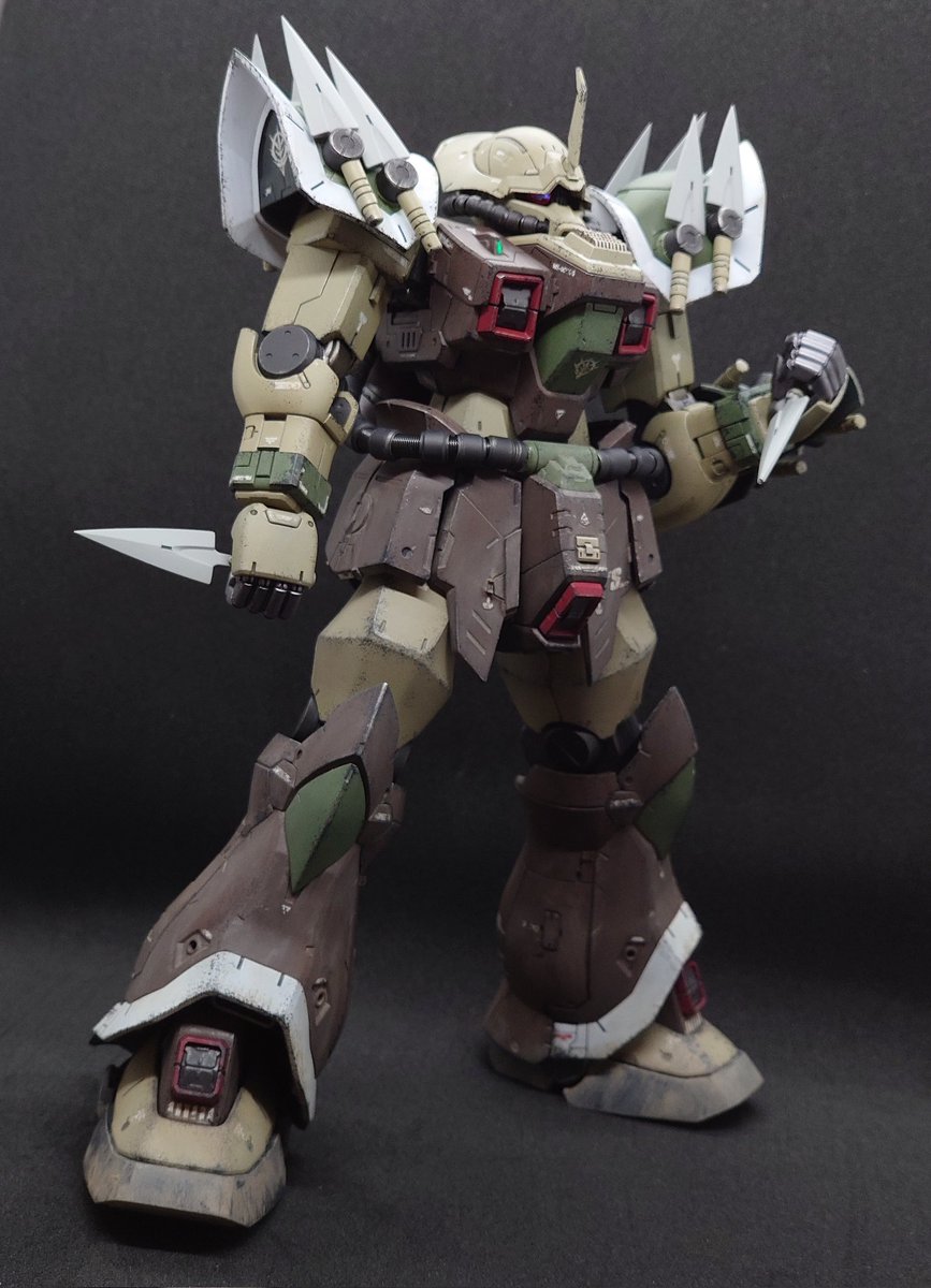 gitaka000's tweet photo. イフリートシュナイド
完成✨
ディティールの追加
プロポーションの微調整
カラーリングを変更
ウェザリング
・・・をやりました🥳 https://t.co/UxugKpXIfP