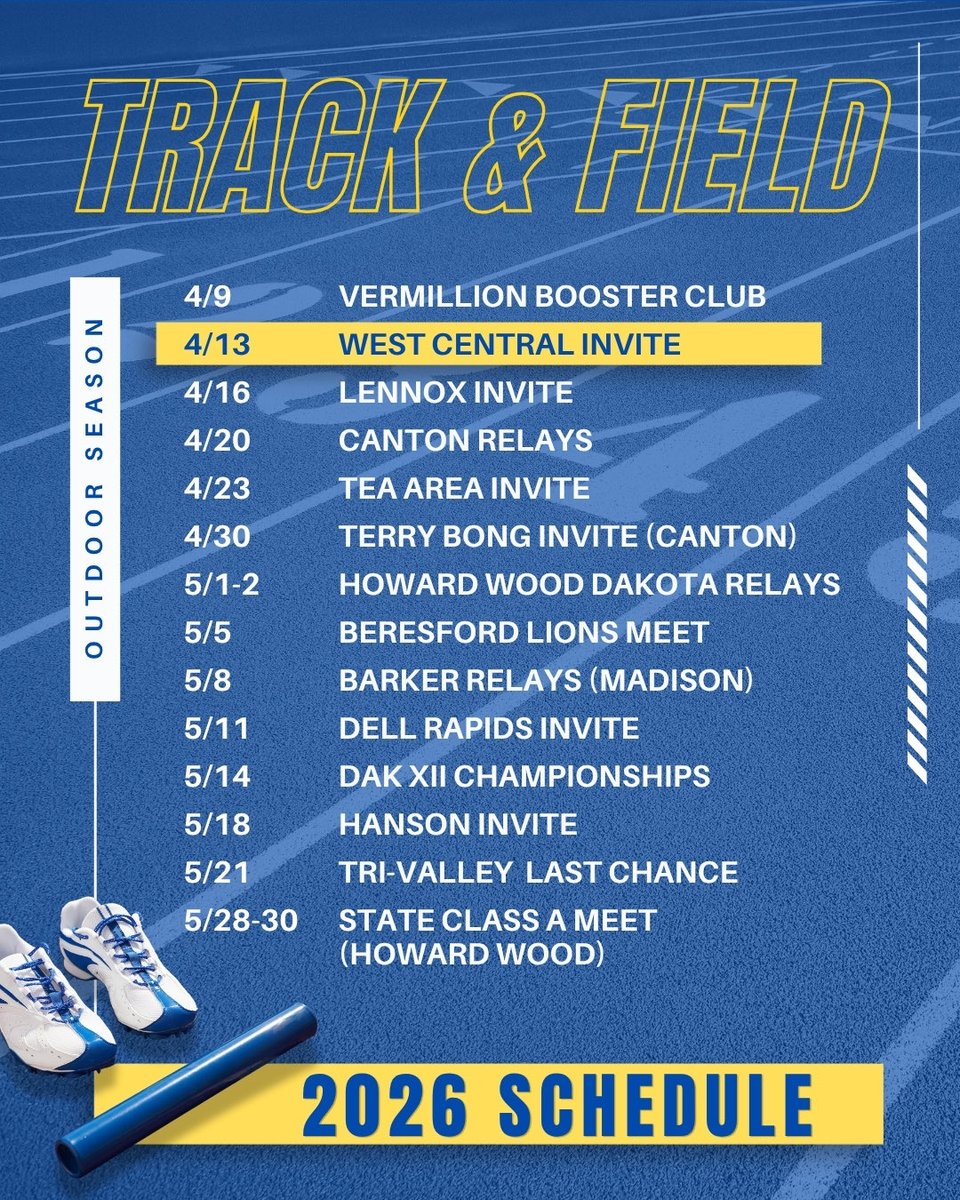 West Central Track & Field tweet media