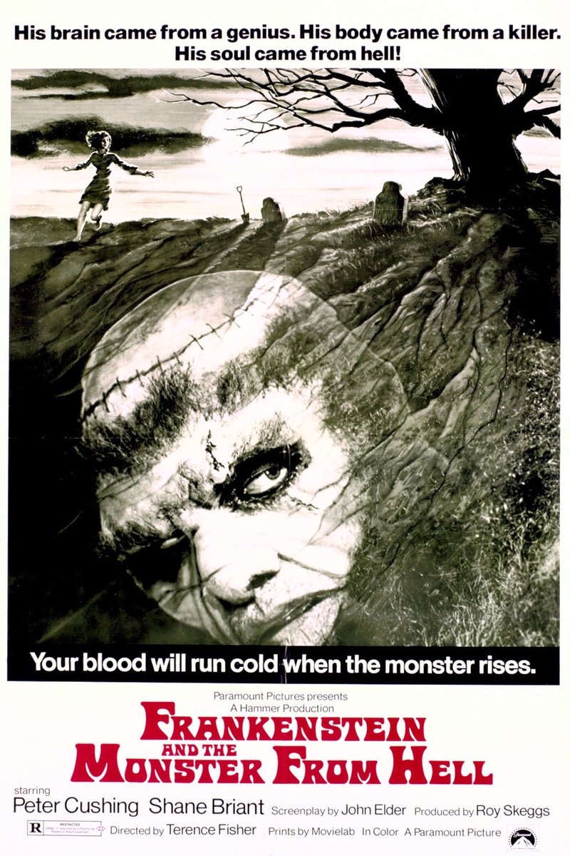 EugWSerra's tweet photo. On May 2, 1974, Frankenstein and the Monster From Hell was released in the U.K. #FrankensteinAndTheMonsterFromHell #TerrenceFisher #PeterCushing #ShaneBriant
#DavidProwse #MadelineSmith
#JohnStratton #PatrickTroughton https://t.co/wk2xkwc5a1