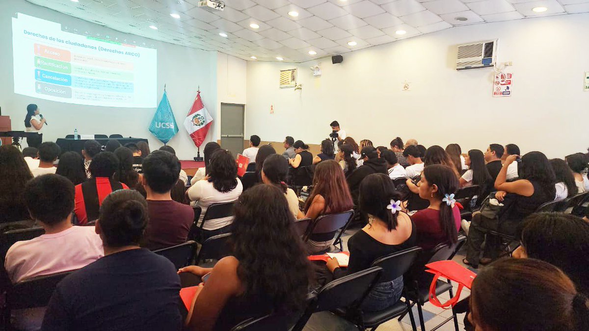 MinjusDH_Peru's tweet photo. #NotaInformativa 📄 | El MINJUSDH, a través del Centro de Estudios en Justicia y Derechos Humanos, desarrolló la primera Visita Académica 2026 en la Facultad de Derecho de la Universidad Católica Sedes Sapientiae, con la participación de más de 100 estudiantes. La inauguración contó con la presencia del director general César Correa y el decano Edgar Odon Cruz Acuña.