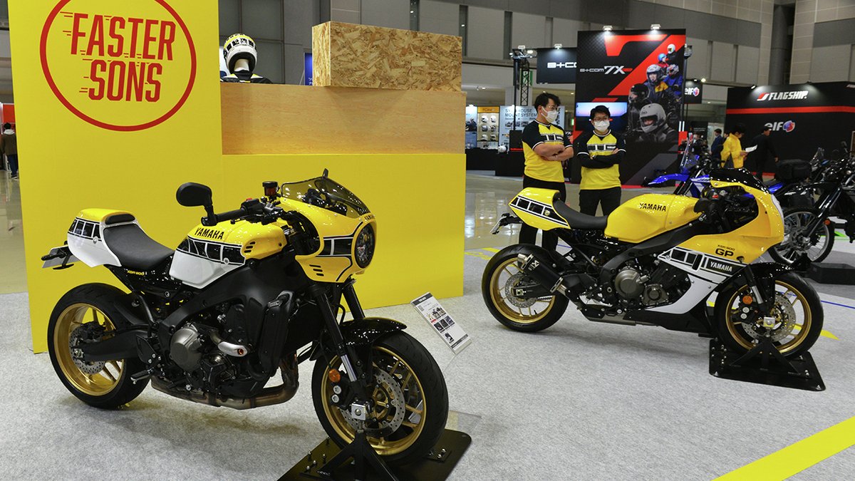 東京モーターサイクルショー 2日目‼️ / ブースのテーマは「#ヤマハ