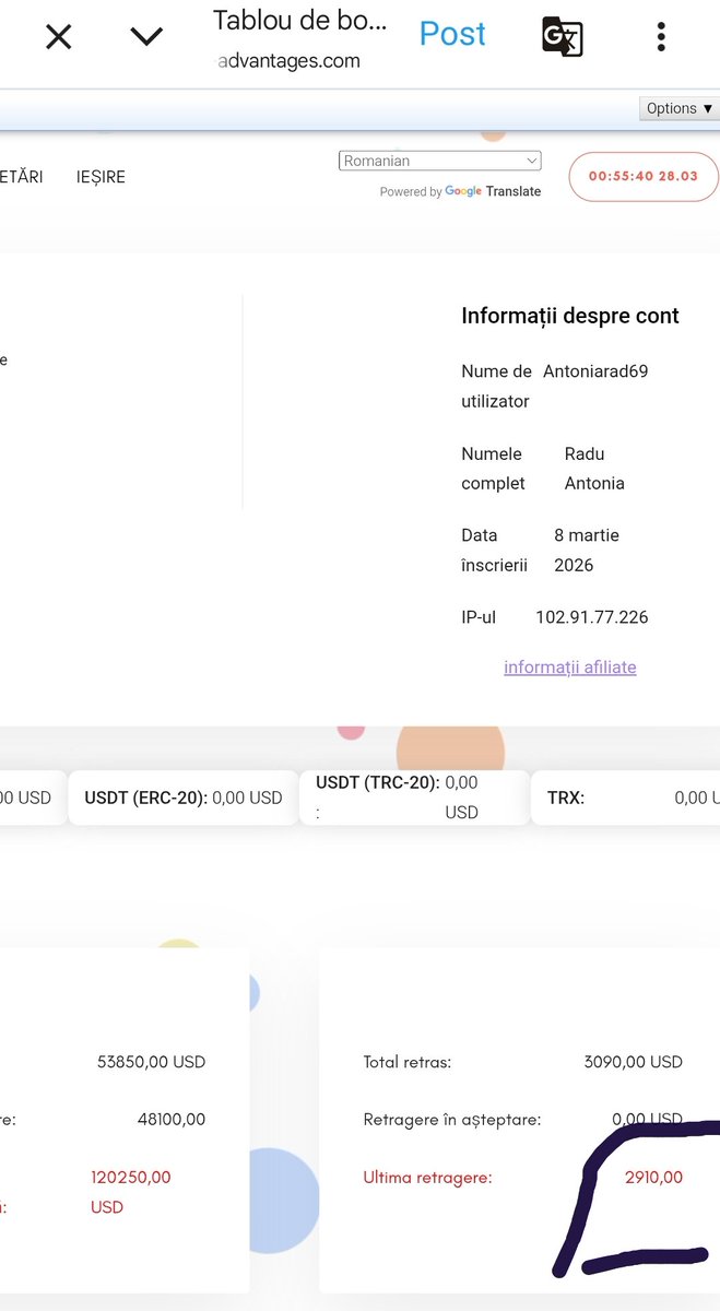 AntoniaRad69138's tweet photo. Dulce, apreciez o altă retragere reușită cu Quantum, sunt foarte fericit 🙌 
#RomaniaCrypto #CryptoRomania #RomaniaInvestors #Investiții #BitcoinRomania #CryptoTradingRO #Finanțe #VenitPasiv #CâștigăOnline #InvestițiiOnline #BlockchainRomania #CryptoProfit #SideHustleRO https://t.co/fvQockKybN