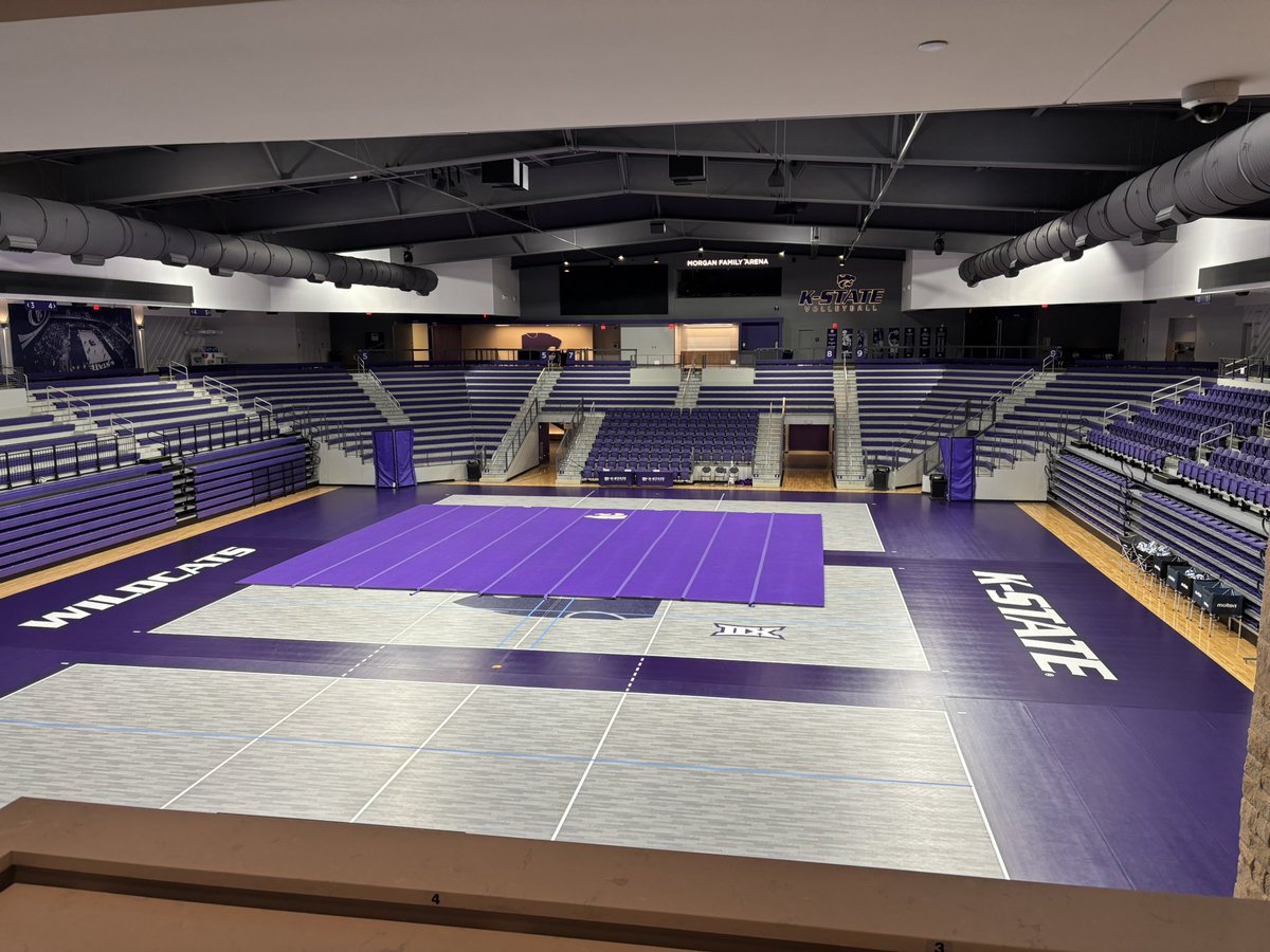 KIAAAks's tweet photo. Track and volleyball highlights of the K-State facilities. https://t.co/s2xORtNEqU