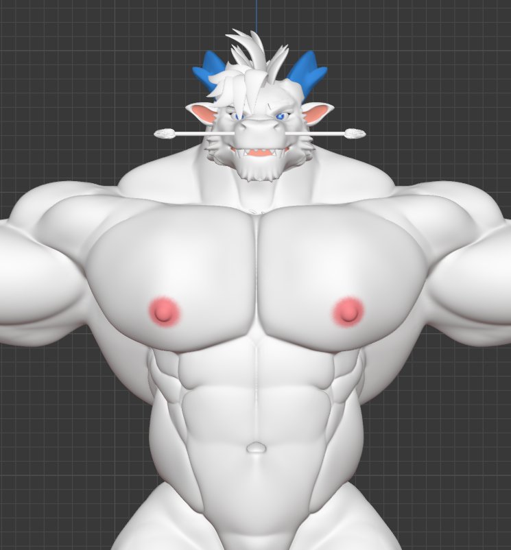 Demondragoncyan's tweet photo. Wip white Noodle dragon https://t.co/MAeM7myGMM