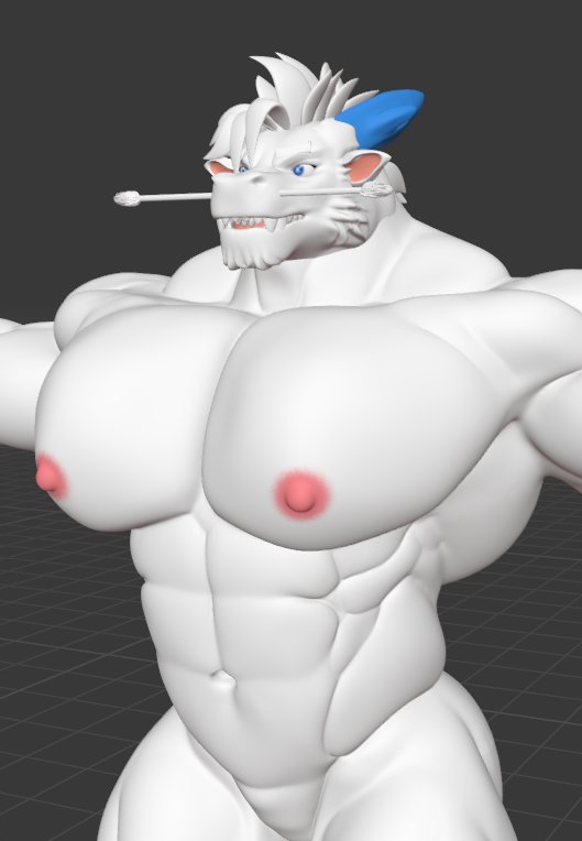 Demondragoncyan's tweet photo. Wip white Noodle dragon https://t.co/MAeM7myGMM