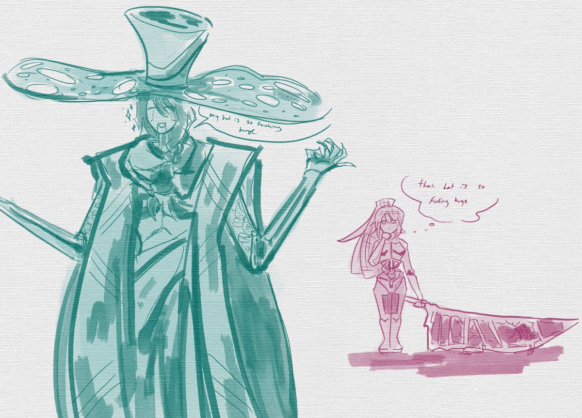 cheirsomaops's tweet photo. big fan of the new hongle and faust but i didn't have any better ideas for a drawing https://t.co/sMYWGt2Mun