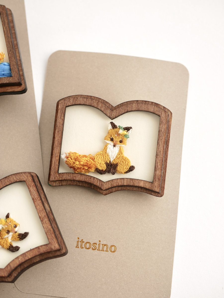 itosino🦊3/16-31絵本原画展_ﾌﾞｯｸﾊｳｽｶﾌｪ tweet media