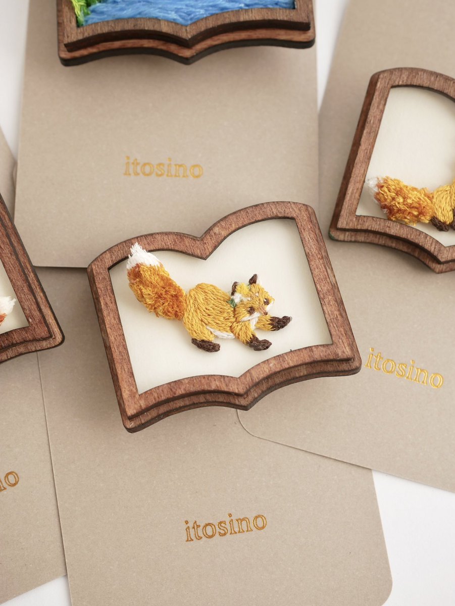 itosino🦊3/16-31絵本原画展_ﾌﾞｯｸﾊｳｽｶﾌｪ tweet media