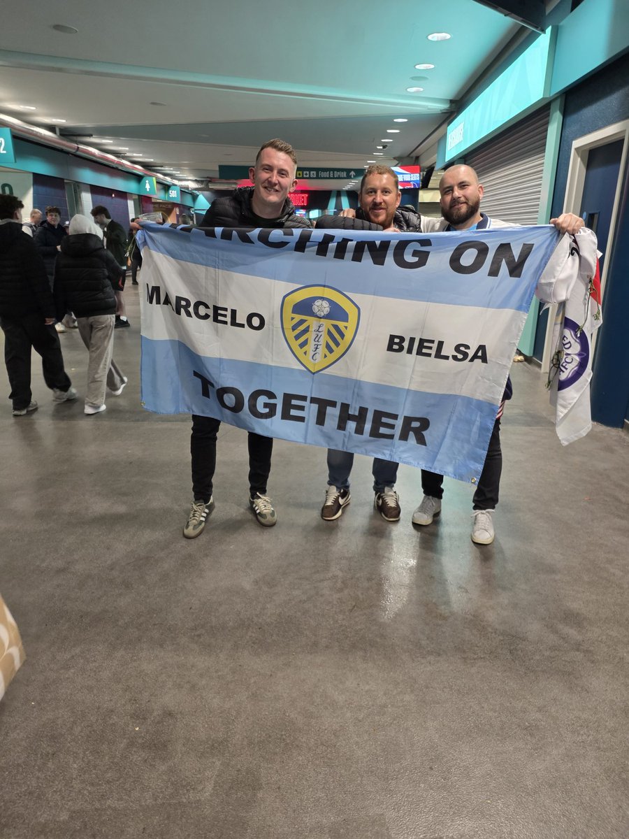 Brilliant day at Wembley #lufc #Bielsa #EngvUru #England