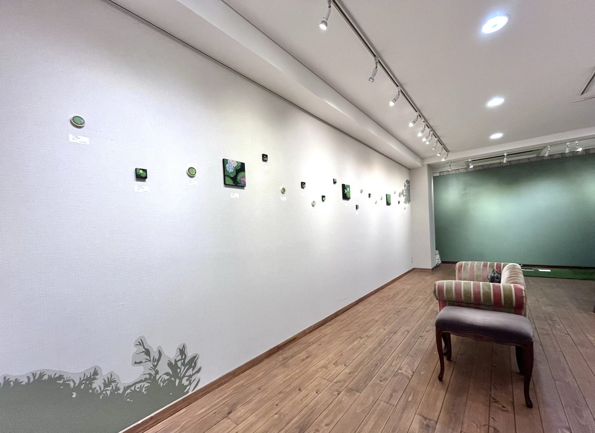 今津 奈鶴子-苔油彩画家- tweet media