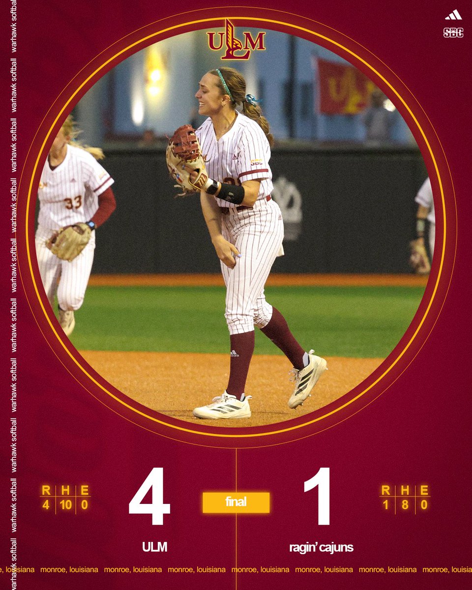 ULM Softball tweet media