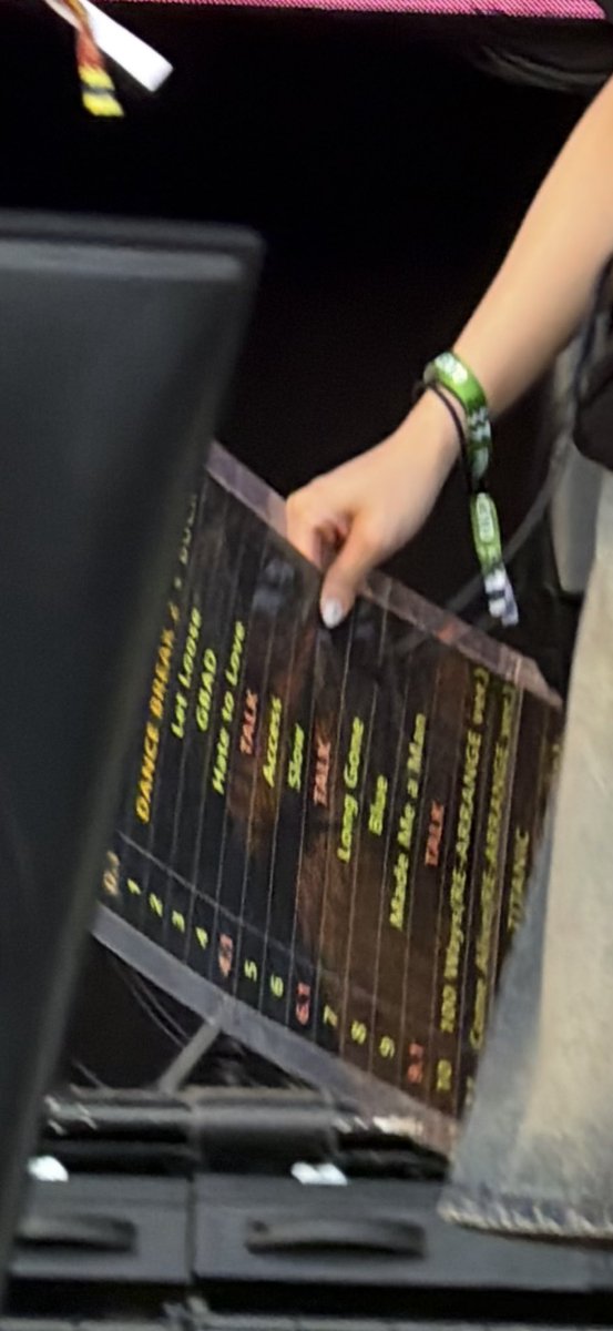JacksonWGlobal's tweet photo. What's the song you're most excited for in this setlist?! 🔥

#JacksonWangPALNORTE https://t.co/6q8oH6aFr3