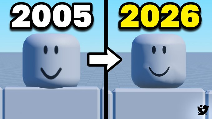 RobloxAarb's tweet photo. بعد أك��ر من عقدين، قامت روبلوكس رسميًا بتحويل الوجه الافتراضي (Default face) من الوجه الكلاسيكي إلى الوجه الديناميكي. https://t.co/AKtZtNRfoU