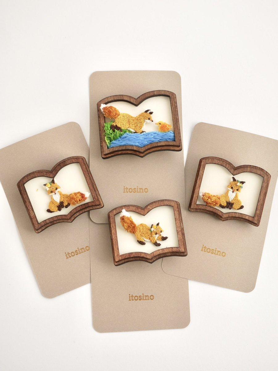 itosino🦊3/16-31絵本原画展_ﾌﾞｯｸﾊｳｽｶﾌｪ tweet media