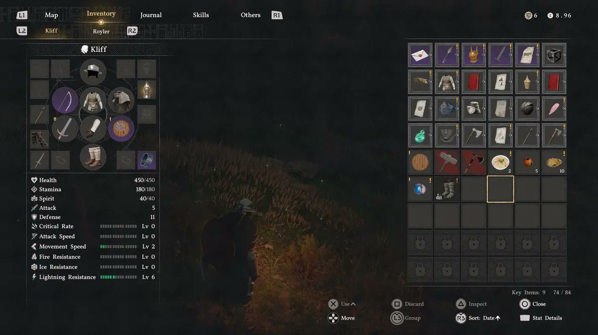 infernaltim's tweet photo. Briefly begin to consider checking out Crimson Desert. Then I see this. Nah, I don't have time for a billion hours of inventory management and shit like that, I just can't do it. https://t.co/MMOGsMb1Om