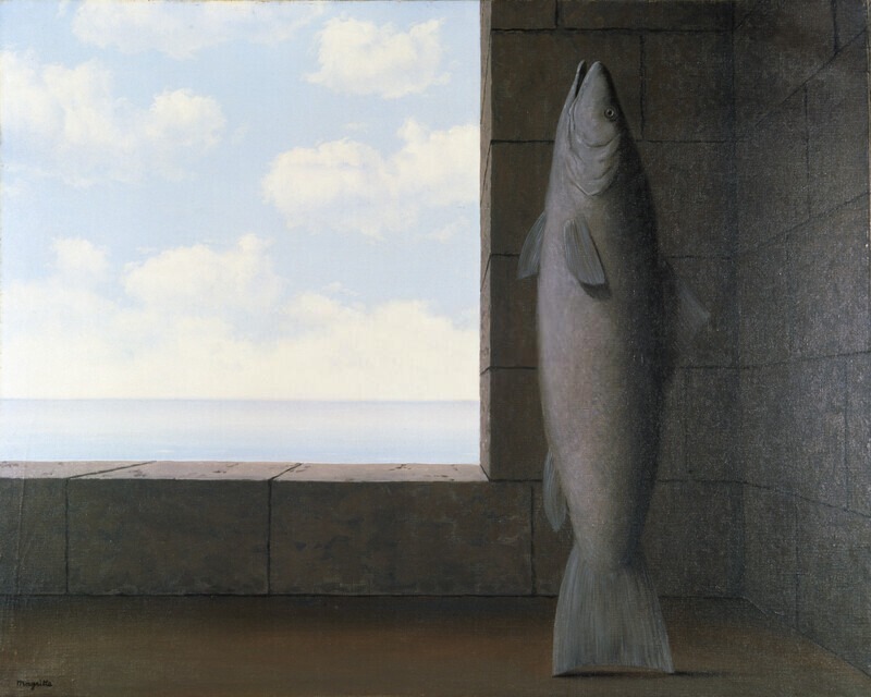 La recherche de la vérité / The search for truth #artbots #magritte