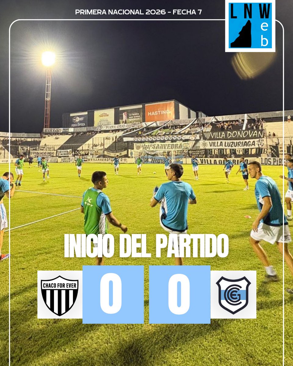 lobonorteweb's tweet image. #JuegaElLobo 🐺⚽️ INICIO DE PARTIDO

Comenzó el partido en el Juan Alberto García. #GyEJujuy se mide ante #ChacoForEver por una nueva jornada de la Primera Nacional.