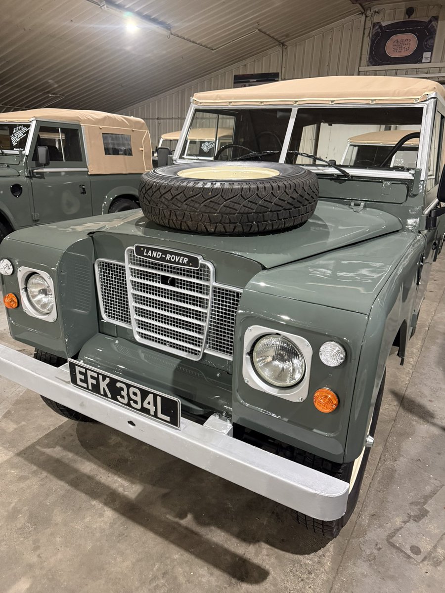 JohnBrown4x4's tweet image. Next arrival at HQ this S3 petrol in Keswick Green. #newarrival #newstock #landroverseries3
