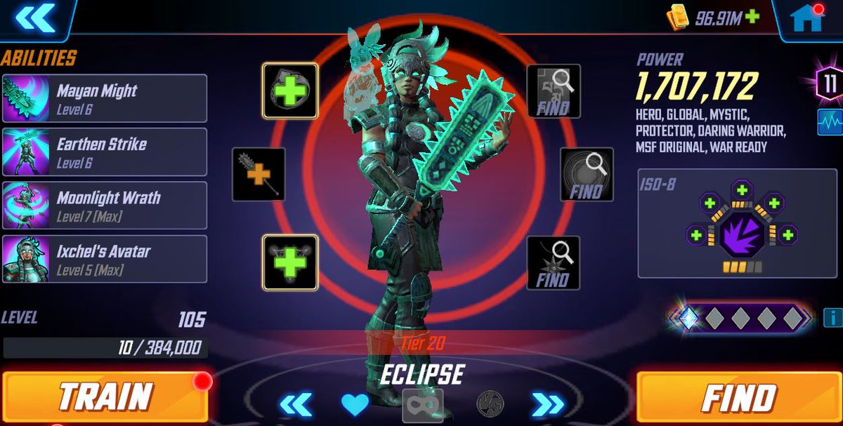 New team looking good #msf <a href="/MarvelStrikeF/">MARVEL Strike Force</a> <a href="/force59990/">Marvel Strike Force</a>