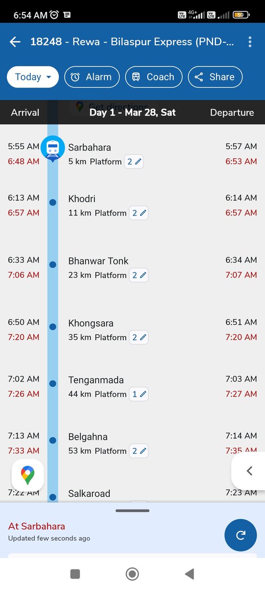 Train 18248 को देर किया जा रहा एक्स्प्रेस का किराया लेकर लोकल से भी ज्यादा देर किया जाता है जबकि कम दूरी की एक्स्प्रेस ट्रेन है <a href="/secrail/">South East Central Railway</a> <a href="/RailMadad/">RailMadad</a> <a href="/RailMinIndia/">Ministry of Railways</a> <a href="/AshwiniVaishnaw/">Ashwini Vaishnaw</a>