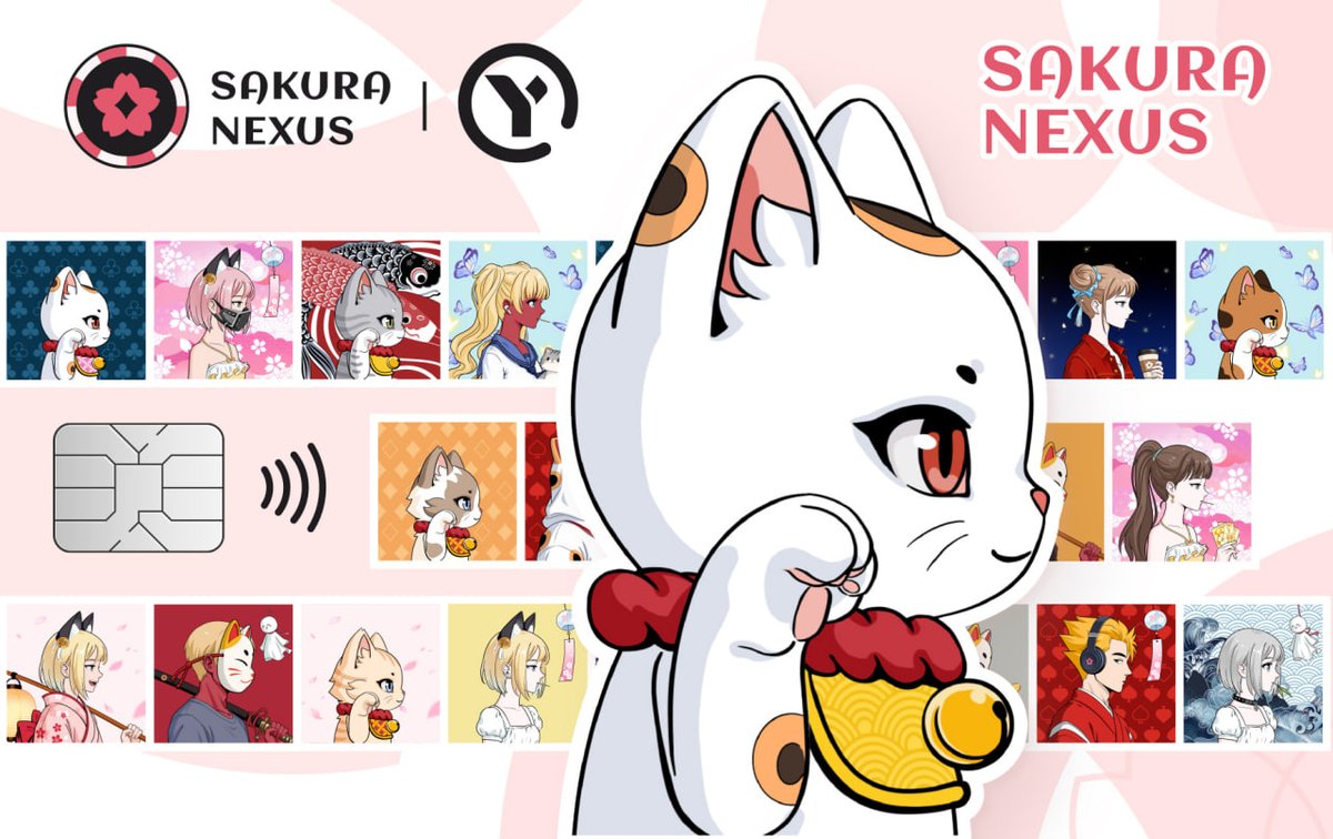 PlaySakuraNexus's tweet photo. 🎉 [Sakura Nexus Launch Celebration] Campaign!

The upgraded Sakura Nexus Crypto Card
powered by @YPT_Official is now available FREE for all users!

●Introducing the new Mastercard version
Fees reduced by 50%, reaching industry-low levels

●Limited to the first 5,000 users (until April 30, 23:59)
The virtual card (normally $10 issuance fee) is
now available for free
*Mastercard version only

●Existing Visa crypto card users can
easily add a Mastercard for free via the app

●Genesis NFT Holder Perks
Users holding for 6+ months will receive a
FREE physical card worth $100 (including shipping)
NFT page: https://t.co/9wI5r0HtVq

💳 Key Features
・Supports USDT / USDC/ BTC / ETH / USD
($SAKU will be supported after TGE)
・Usable at 130M+ merchants worldwide
(YouTube / Netflix / Uber / PlayStation / Nintendo / Google Pay / Stripe / Amazon / OpenAI / Telegram, etc.)
・Withdraw JPY from ATMs in Japan
・Supports Apple Pay and  Google Pay
・Transaction fee:
‐ JPY payments: 1%
‐ USD payments: 1%
・No FX fees — pay directly with crypto

📩 How to Get It
Join our Discord and check the
“crypto-card” channel for details:
https://t.co/X8UcPo6wyV

⚠️ Restrictions
Due to regulations, this service is not available in certain regions, including:
China Mainland, United States, Canada, Russia, Belarus, Iran, Iraq, North Korea, Syria, and others

#SakuraNexus #YPTCard