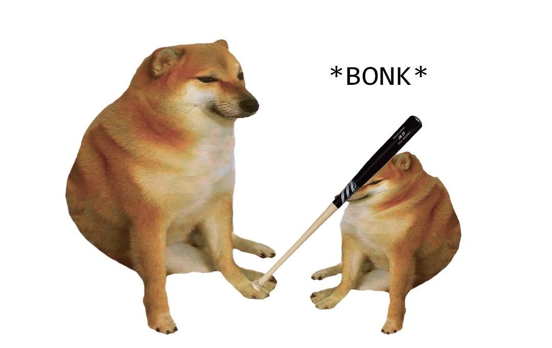 NicoJimemes's tweet photo. @masaru_no27 @mao3000000 si, al parecer les dio "nombres". El bonk obviamente viene de aquí, es un meme. https://t.co/RalcURrLtG