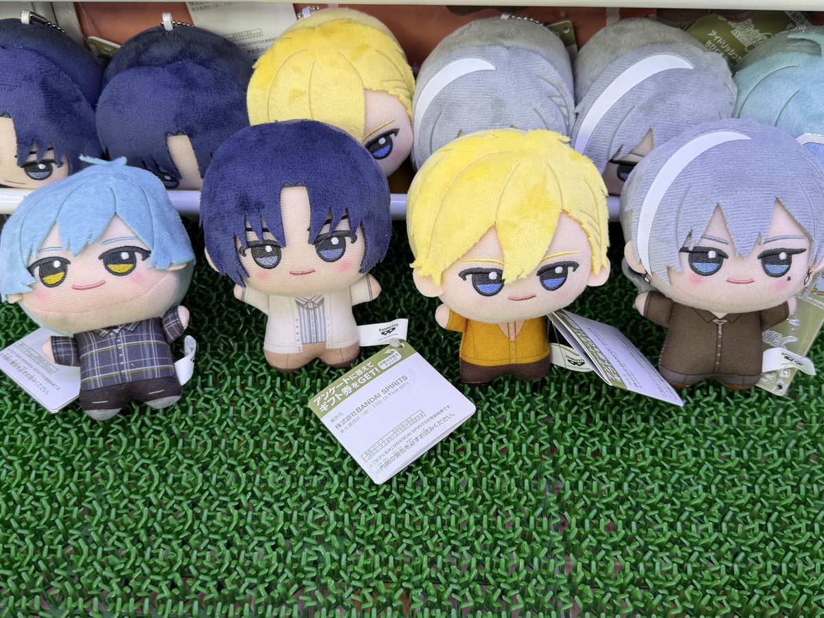 新景品🆕 アイドリッシュセブンちびぐるみvol.1と2 稼働しております