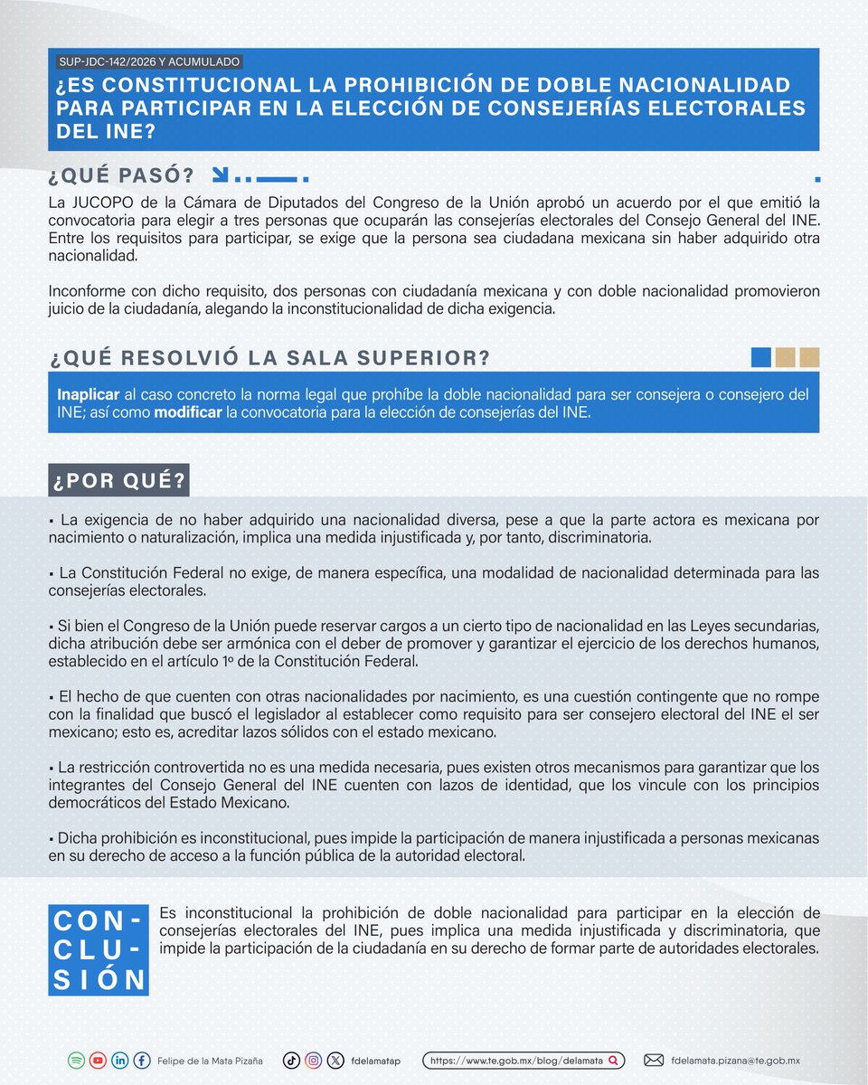 Felipe de la Mata Pizaña tweet media