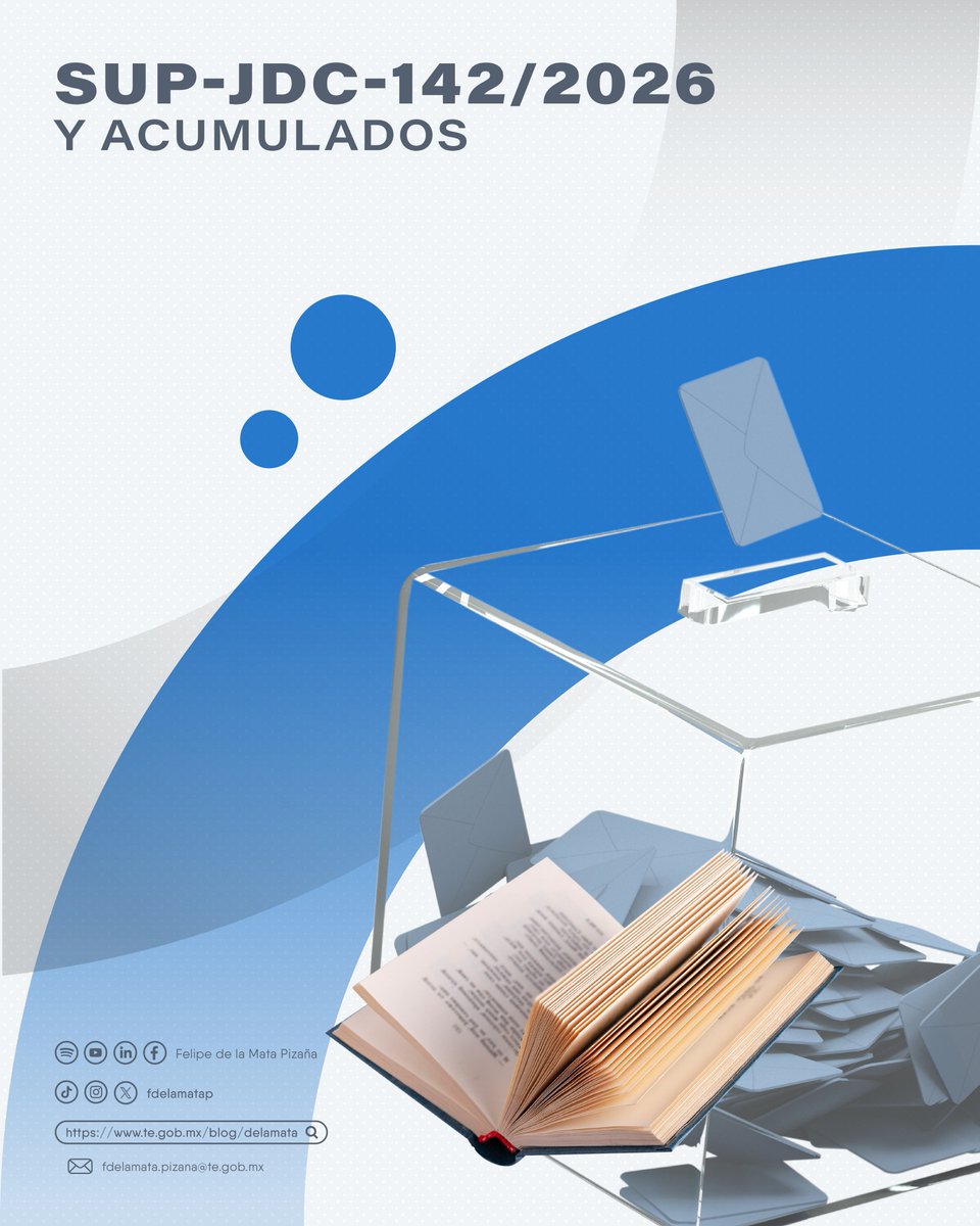 Felipe de la Mata Pizaña tweet media