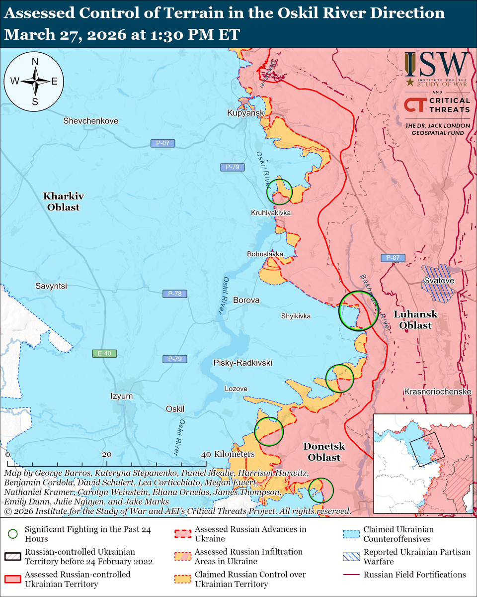 Institute for the Study of War tweet media