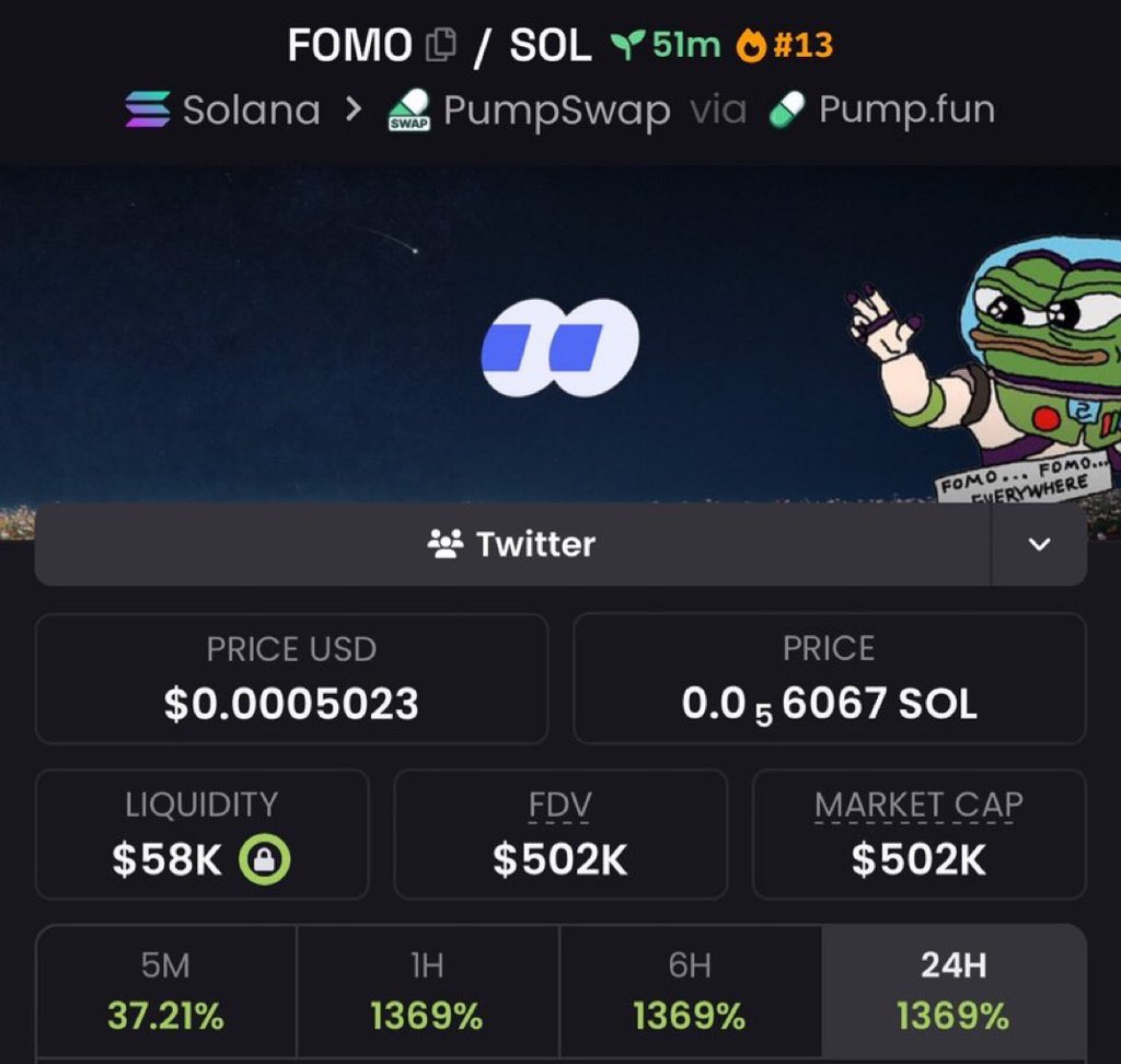 alpha memecoin tweet media