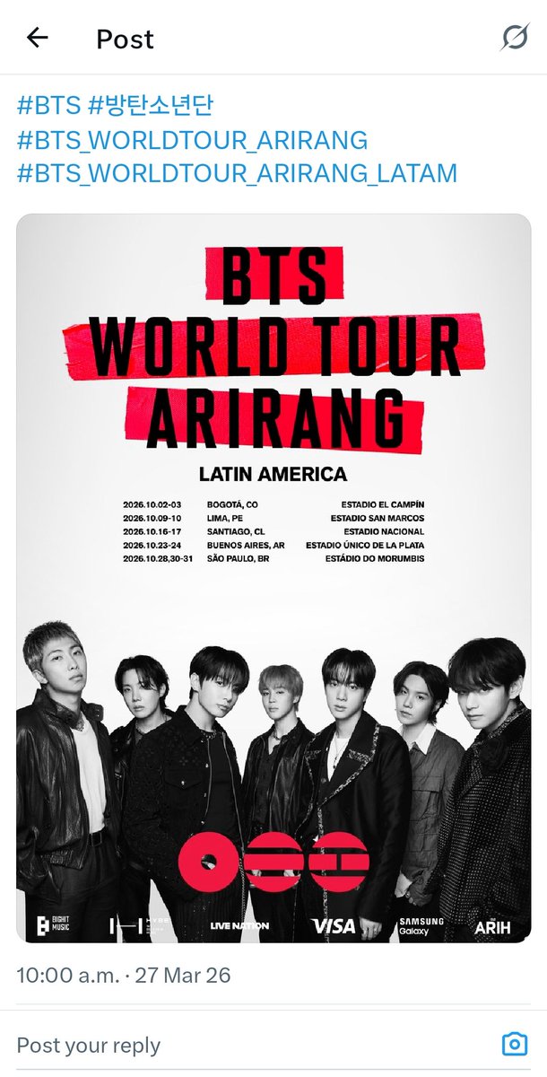 alu0405's tweet photo. Para mis #peruarmy, les puedo dar consejos si es la primera vez que compran boletos atraves de tickemaster y comprar membresía de weverse😊
Mis credentiales:
Conseguí 4 boletos para verlos en canada (2x para día 1 y 2x para día 2)😝
#BTS_WORLDTOUR_ARIRANG_LATAM
#BTS #방탄소년단 https://t.co/dXdRxA7wui
