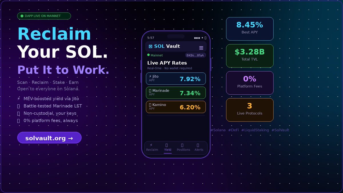 SOLVault tweet media