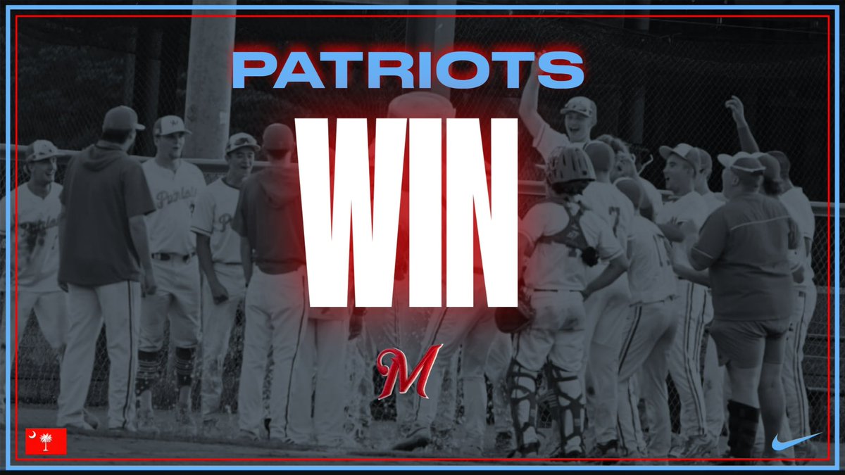 JLMannBaseball's tweet photo. Patriots win 5-3.

WP: @TSiffri 4.2 IP 2H 2R 4K

@CarterMcAdams27 2-4 2RBI 2B
@RiggsManning28 1-4 RBI 2B
@mcleoddarnell04 2-3 2B
@kaidogreene 1-3 RBI
Andre Garza 1-3 RBI 

#Pats https://t.co/lLD0K58Zvy
