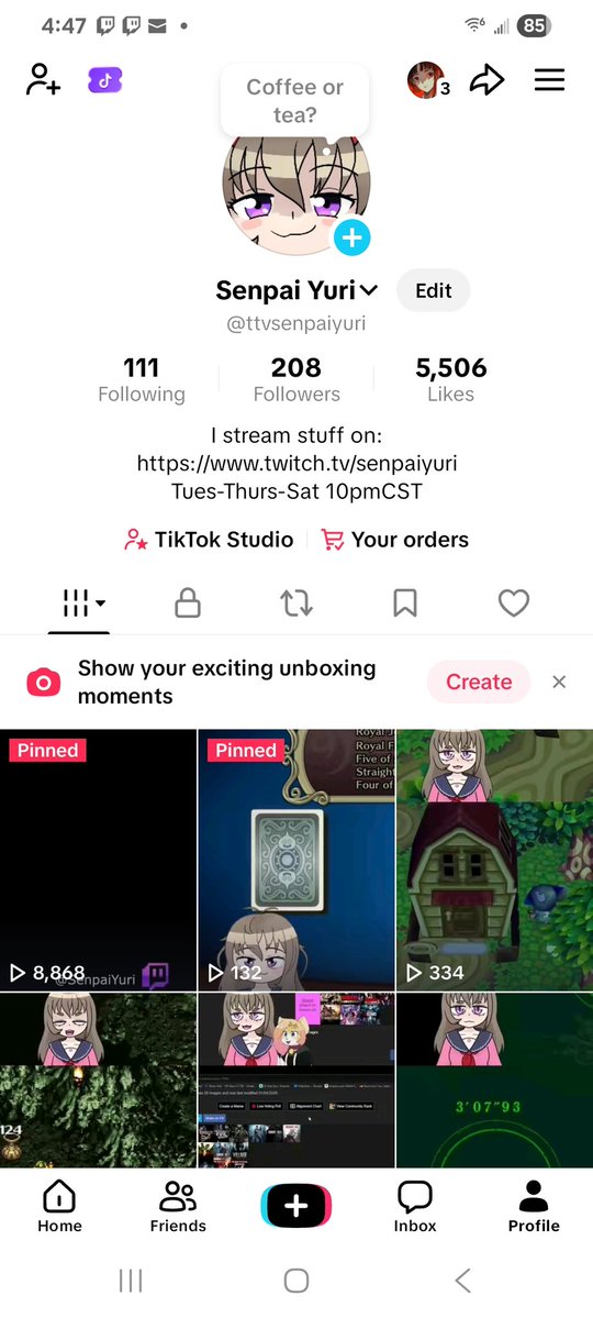 Senpai Yuri tweet media