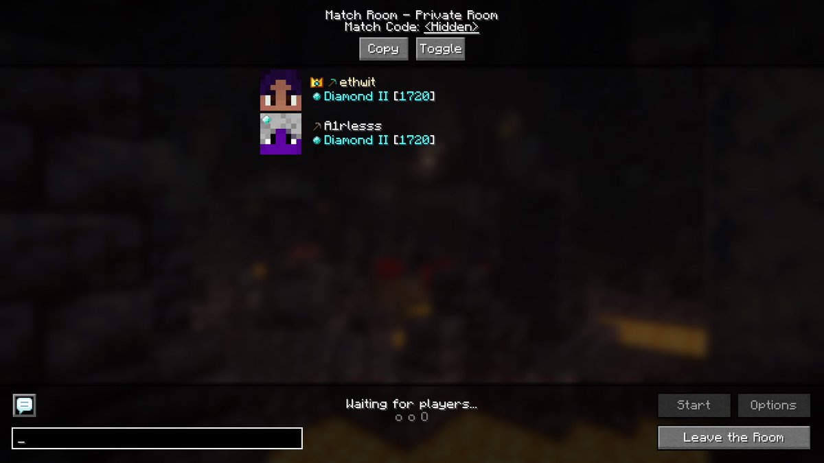 Me and <a href="/ethwito/">ethwit</a> are 🔒. We hitting Netherite together like this