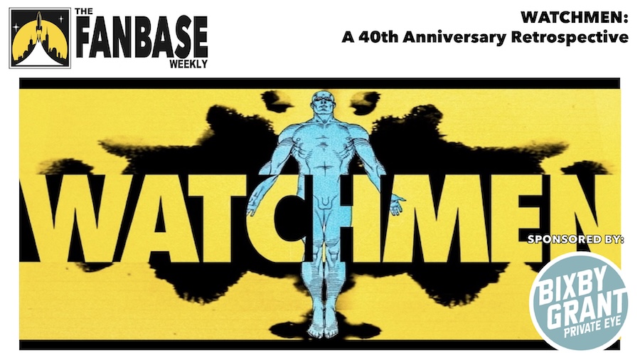 Fanbase_Press's tweet photo. A Special Edition of @FanbaseWeekly Podcast: A #FanbaseFeature Retrospective on the 40th Anniversary of ‘Watchmen’ w/ @barbarakesel @daccampo &amp; @ComicBookSlayer | On @ApplePodcasts &amp; @Fanbase_Press 

Sponsor: 'Bixby Grant: Fangs &amp; Brimstone'

https://t.co/XrzGPMr2ky https://t.co/AWPoNvRLih