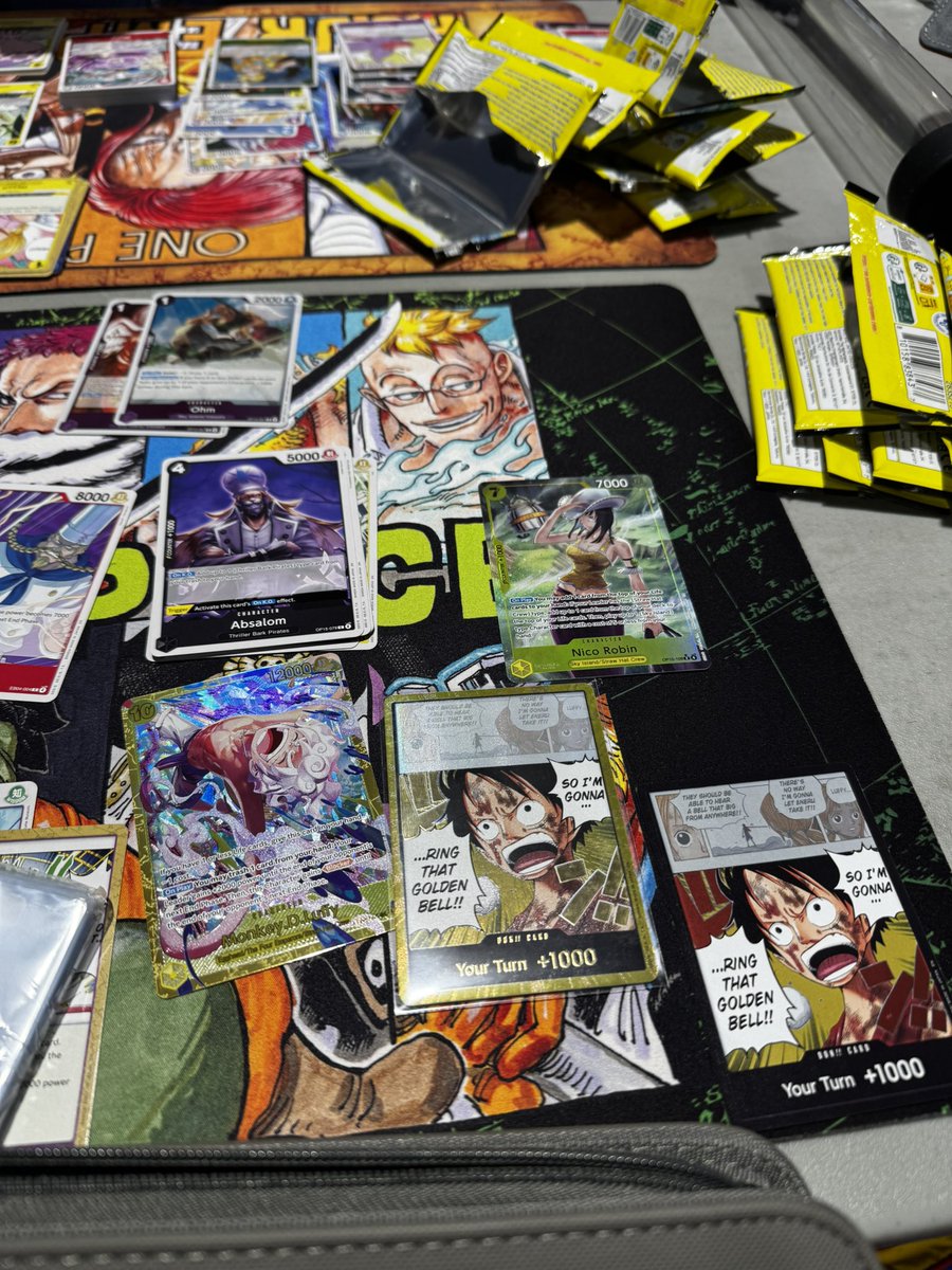 My box and pre release hits for OP15 🥹🔥
