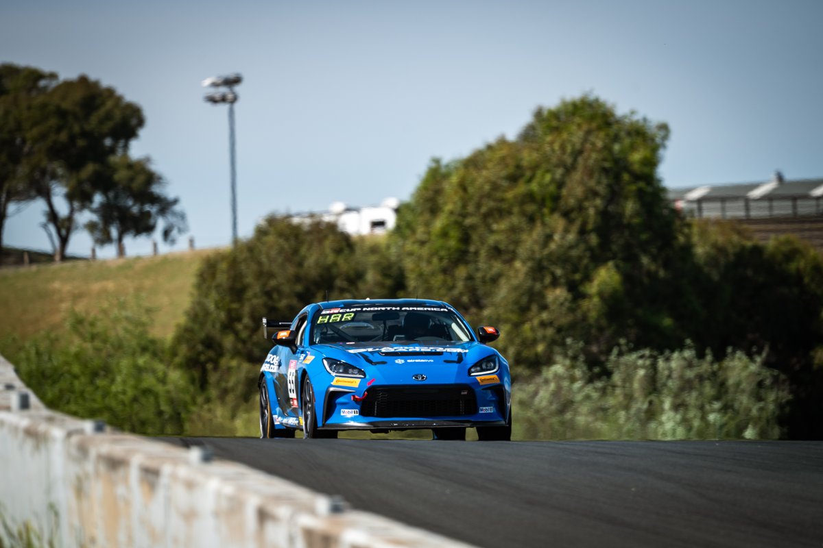BlackdogSpeed's tweet photo. (2/2) In #GRCup, Liam had a solid day and is gaining on the lead pack. He finished FP2 P14 but within 1.7 seconds of P1. He'll get his shot in Q1 at 10:30a tomorrow https://t.co/fSCTtzrfld