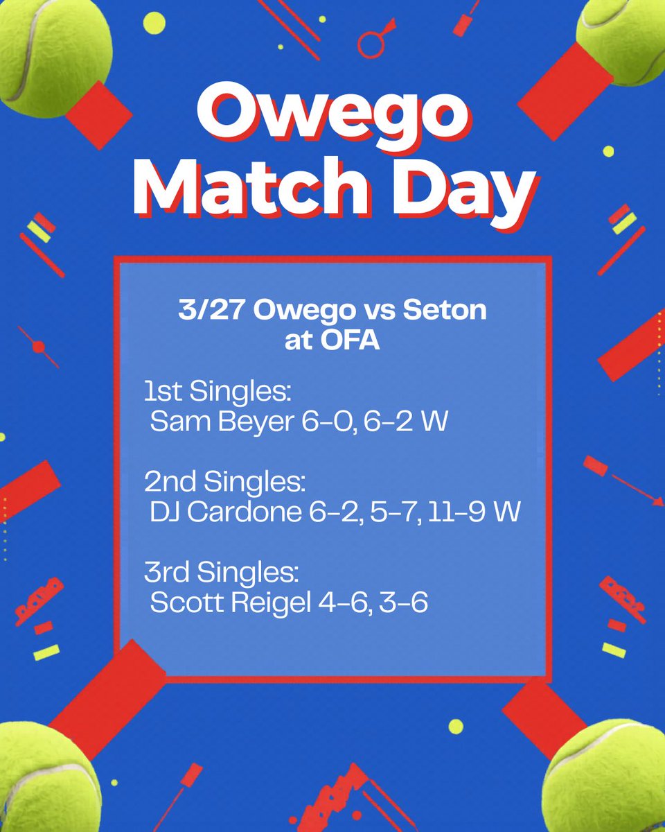 Owego Tennis tweet media