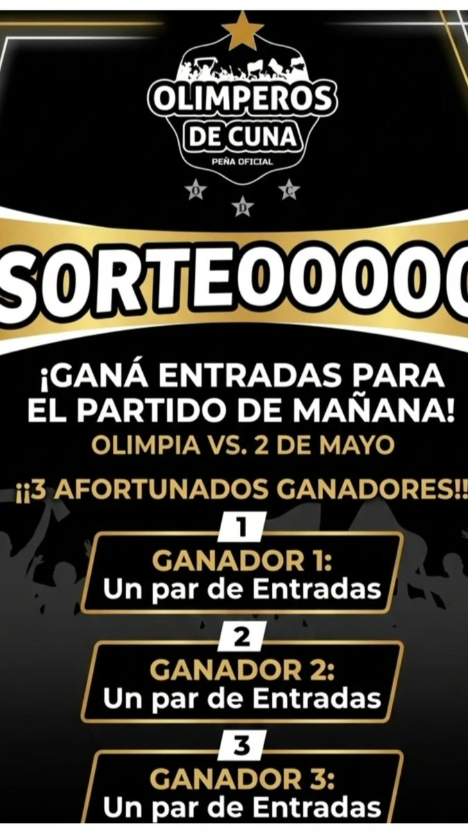 Peña #OlimperosDeCuna #ODC⛿ tweet media