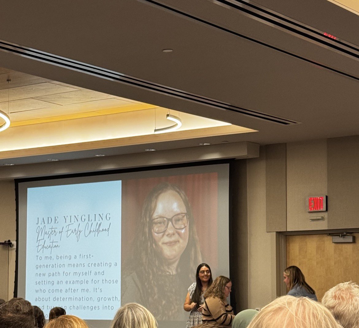 MissYingling's tweet photo. Honored to be inducted into Tri-Alpha, a graduate honor society! 🎓

Grateful for the journey and excited for what’s ahead! 💫 🐏 https://t.co/CflA77kjYc