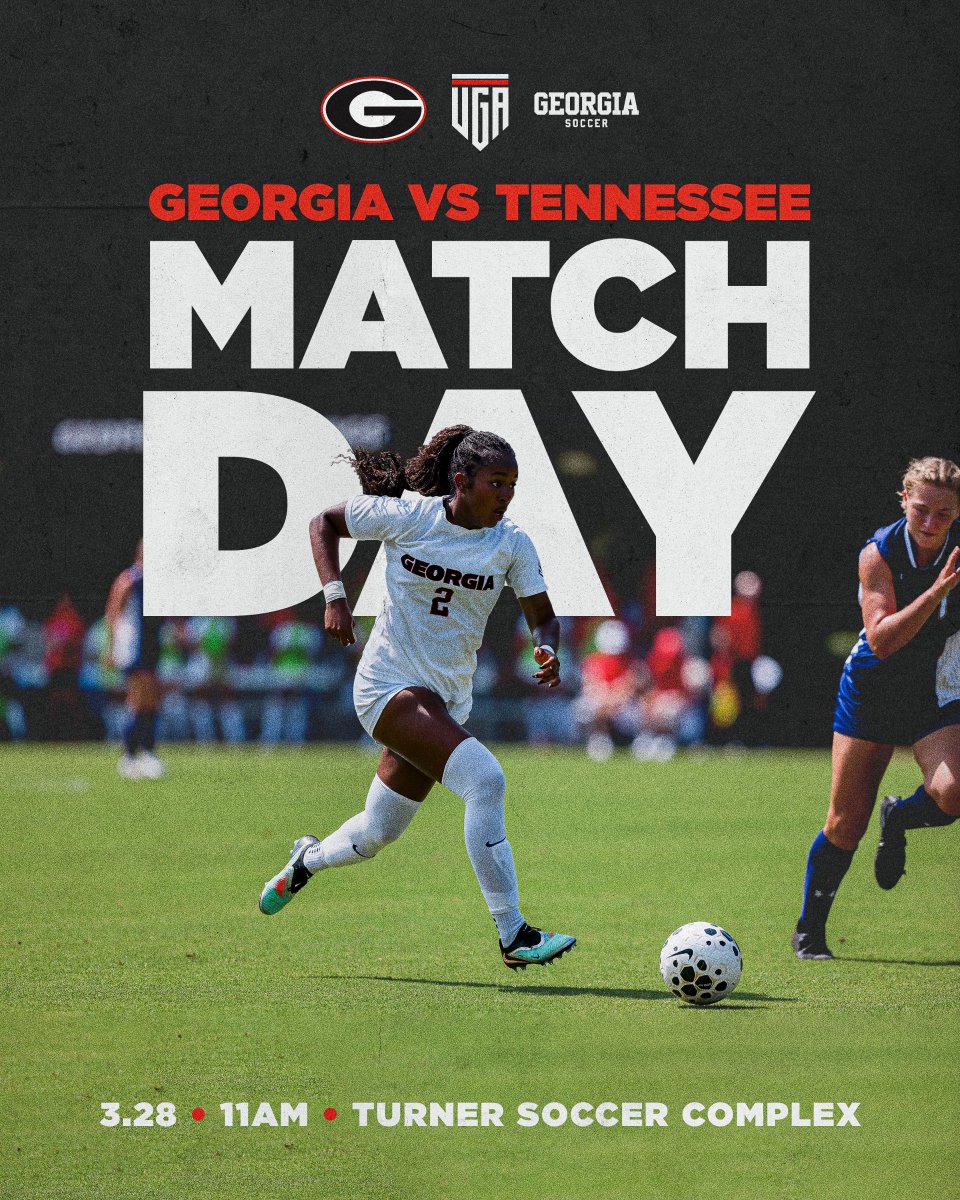 UGASoccer's tweet image. Big Orange in Town 🐶🍊

🆚 @Vol_Soccer 
📍 Turner Soccer Complex
🕚 11 a.m. EDT
🆓 Admission

#GoDawgs 🐾