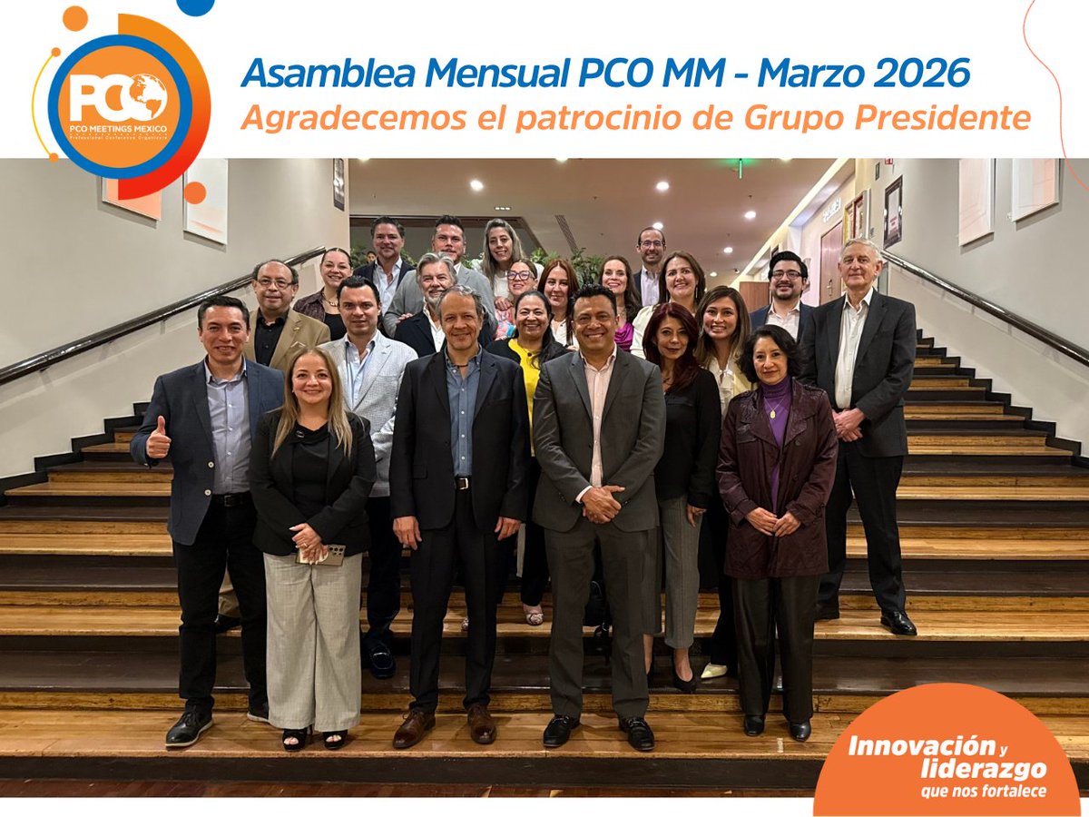 PCO_MM's tweet photo. En PCO Meetings México llevamos a cabo nuestra Asamblea Ordinaria Mensual, nos acompañaron representantes del Fondo Mixto de Promoción Turística de la Ciudad de México (@fmpt_cdmx):

 🔸Lic. Carlos Martínez Velázquez, Director General.
 🔸Lic. Omar Monroy Rodríguez, Director de Congresos y Convenciones.

Quienes dieron a conocer las novedades e impulso que se proyecta para la capital en la atracción de eventos nacionales e internacionales, estableciendo una mesa de diálogo y cooperación con la Asociación para futuras acciones.

@bpservimed @TT_Travel @YES_YourEvents 
#InnovaciónYLiderazgoQueNosFortalece #PCOMM #SociosPCOMM #MeetingProfs #IndustriaDeReuniones #Liderazgo
