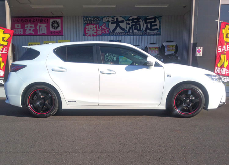 fuji_tire's tweet photo. マイカードレスアップフォトからピックアップ
レクサス/CT
ホイール:MID WHEELS/MID RACING R50
カラー:ブラック/リムレッドライン
サイズ:FR:7.0J-17
#CT
#LEXUSCT
#レクサスCT
#MIDWHEELS
#ドレスアップフォト
詳細を見る
https://t.co/i8lAuVkaSu https://t.co/9RKyVk0Du3