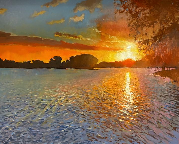 jsanchezpainter's tweet photo. Art of the Day! "Burning Bright on the Horizon". Buy at: https://t.co/vJNjppLKfb https://t.co/5p1pEBWdmd