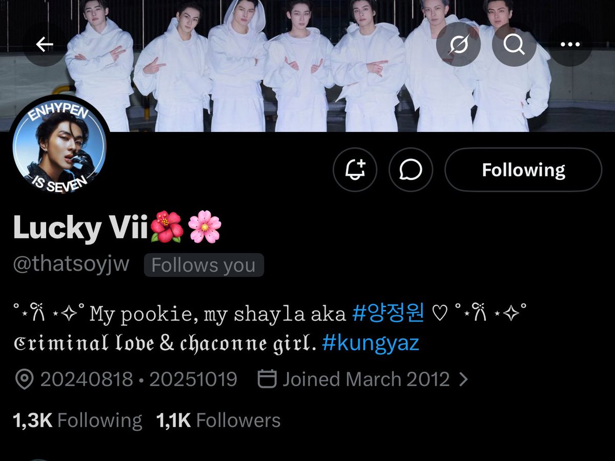 Lucky Vii🌺🌸 New Acc tweet media